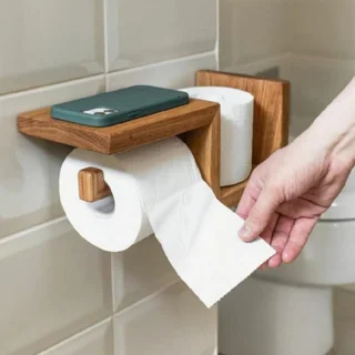 نگهدارنده دستمال توالت